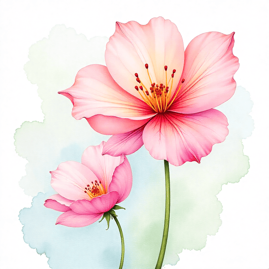 Watercolor technique at Handonestore